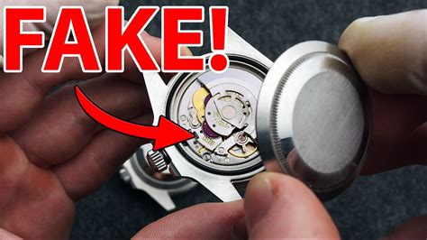 inside a fake rolex watch